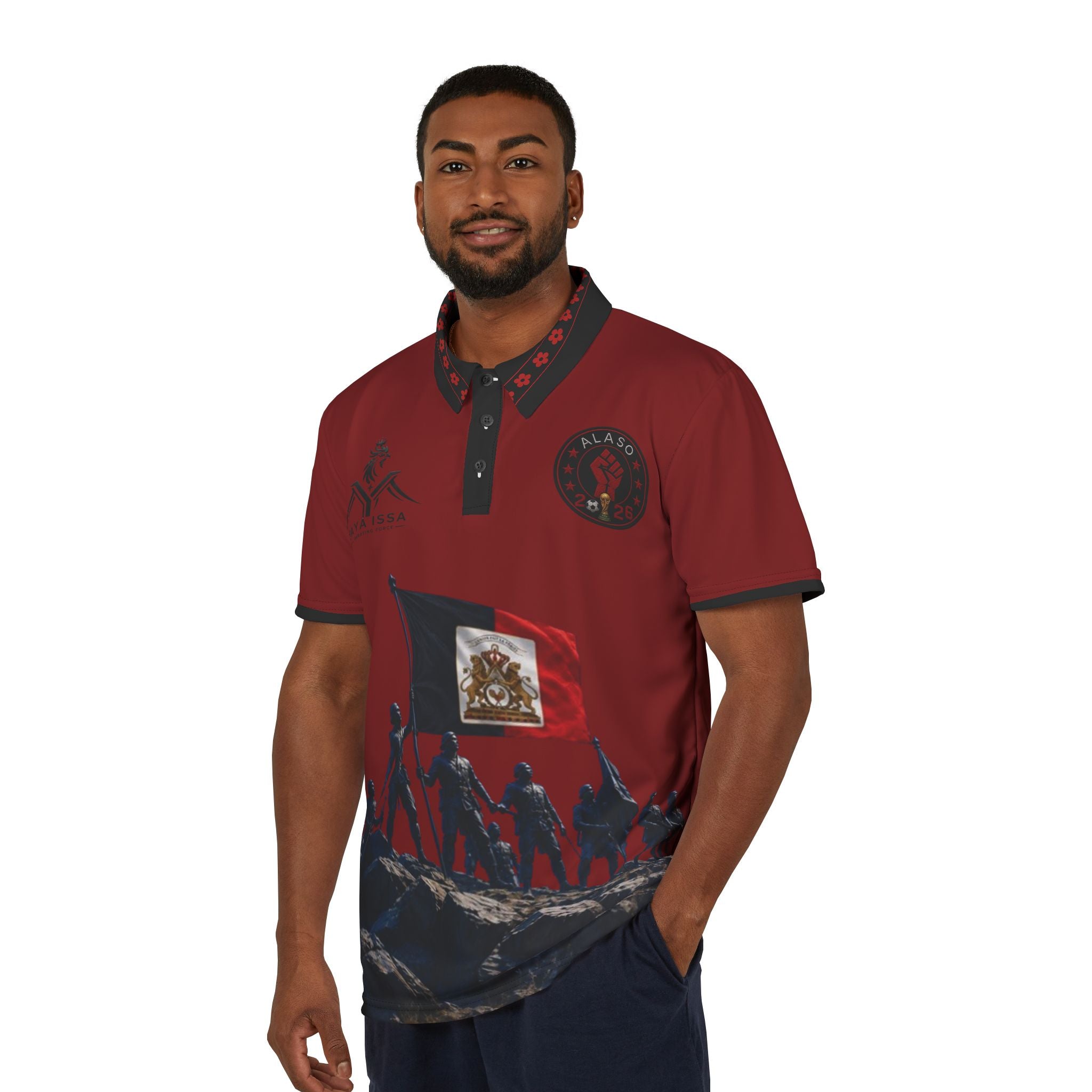 Polo Yaya Issa - Rouge